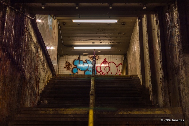 Abandoned Bergen Street Lower Level-Subway Station-Brooklyn-NYC