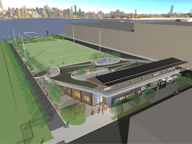 Rendering for Bushwick Inlet Park-Greenpoint-Williamsburg-Brooklyn-NYC