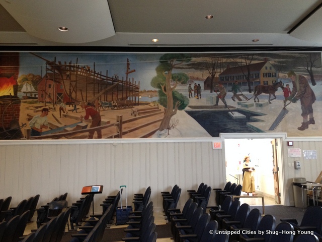 Setauket School Historic Murals-Long Island-AMC Turn