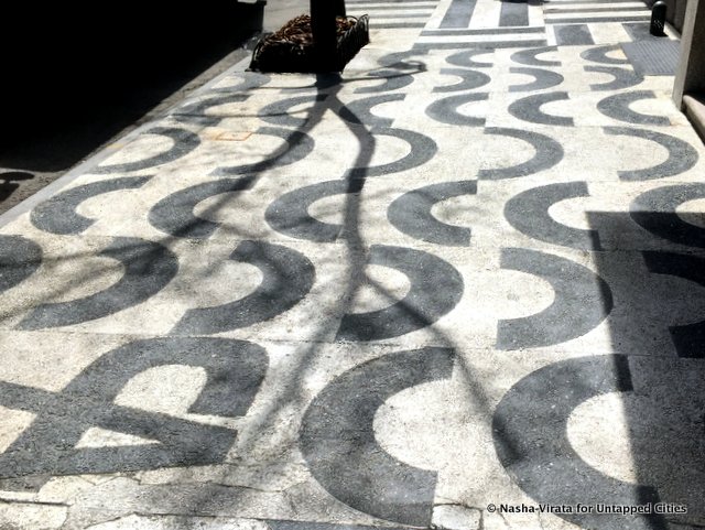Alexander Calder-Upper East Side-Madison-Avenue-Terrazo-Sidewalk-Restoration-Zinc-Close-Untapped Cities-Nasha