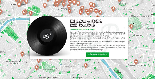 Disquaires de Paris-Lost Record Stores of Paris-Fun Maps-Phonographic History-NYC.40 PM