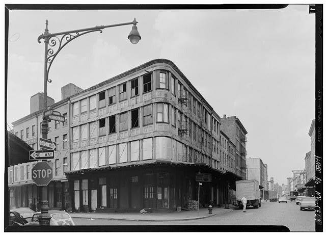 Edward Laing Stores-Bogarus Building-Washington Market-Urban Renewal-Demolition-Stolen-NYC