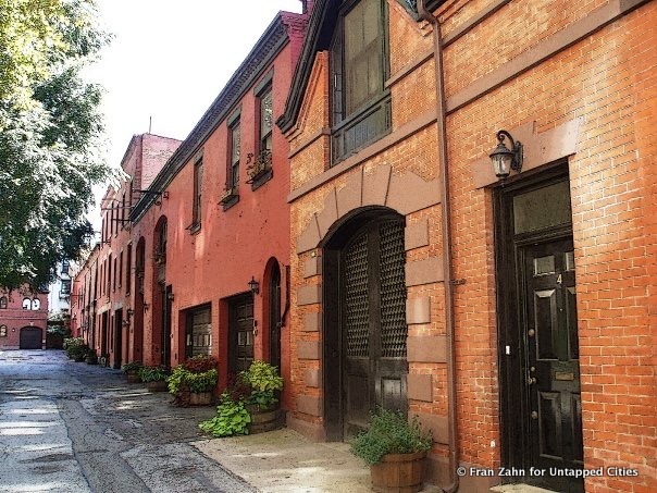 Grace Court Alley-Brooklyn Heights-One Block Street-Carriage Mew-NYC