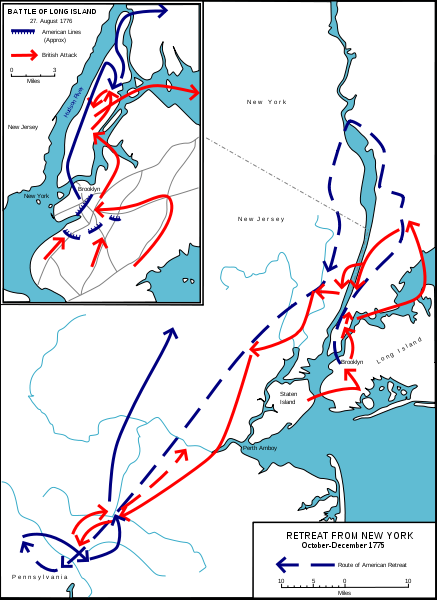 george-washington-battles-new-york-revolutionary war