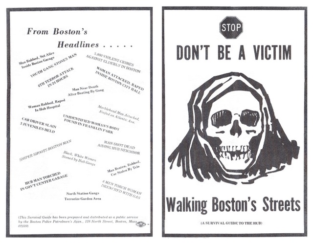 Fear City - Boston 1993 Cover and back pages