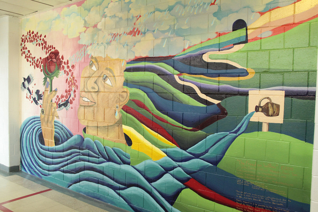 Groundswell-Art Mural-Rose M. Singer Center Rikers Island-The Freedom Within-NYC