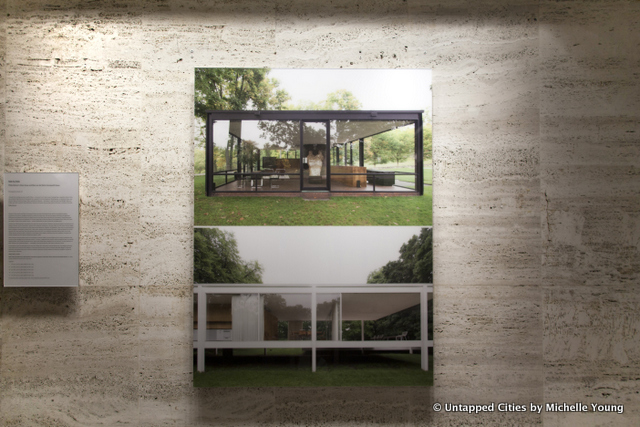 Side by Side-Robin Hill-Four Seasons Restaurant-Philip Johnson Glass House-Mies Van der Rohe-Farnsworth House_1 copy
