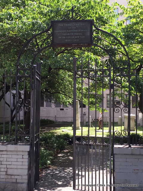 Third Cemetery of the Spanish and Portuguese Synagogue-21st Street-Chelsea-NYC