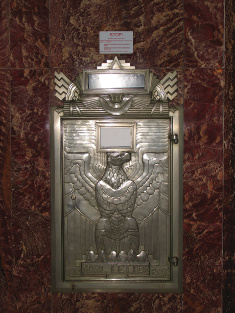 Chrysler Building-Art Deco Mailbox-NYC
