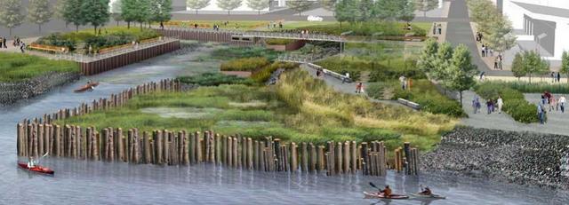 New Stapleton Waterfront-The Cove-Rendering-NYCEDC