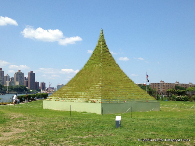 The Living Pyramid-Agnes Denes-Socrates Sculpture Park-Queens-NYC