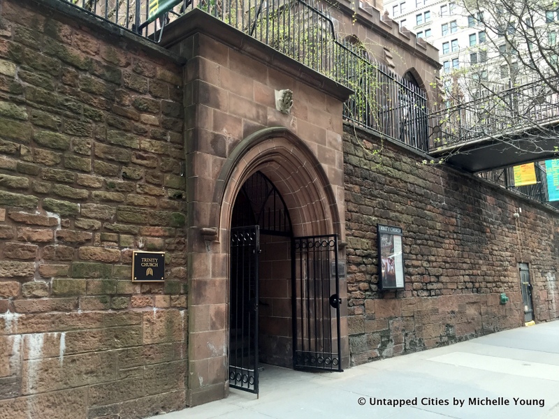 Trinity Church-Cherub-London Blitz Bombing-Cherub Gate-NYC
