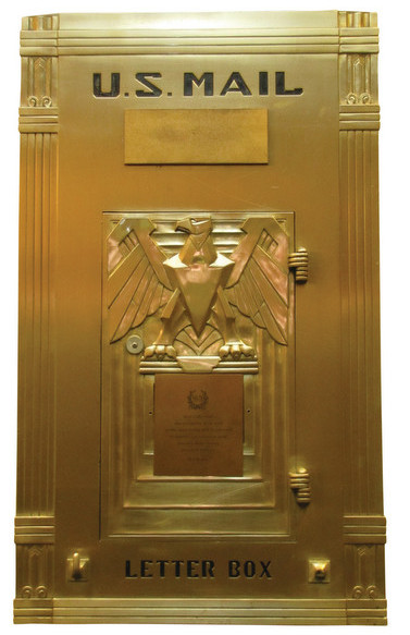 Waldorf Astoria Hotel-Art Deco Mailbox-NYC-001