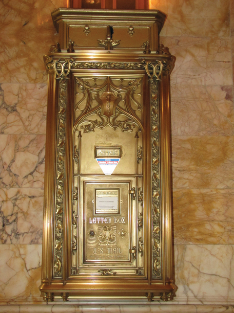 Woolworth Building-Art Deco Mailbox-NYC