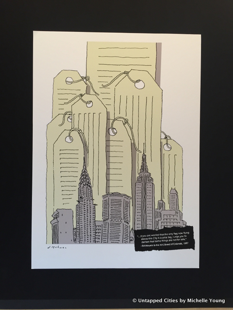 R O Blechman The New Yorker Cover Exhibit-Landmark West-157 Columbus Avenue-The Yard-NYC-5