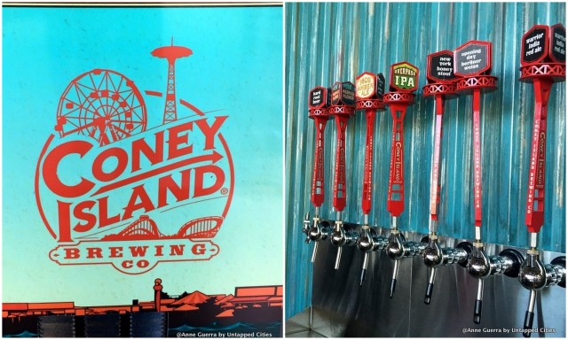 Brooklyn NY NEW YORK Fantasy Set of 3 New Beer Coasters CONEY ISLAND Brewery