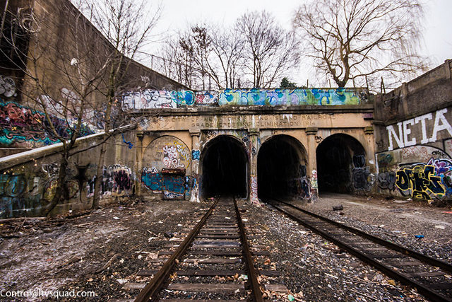 East New York Freight Tunnel-Abandoned Platform-Station-NYC