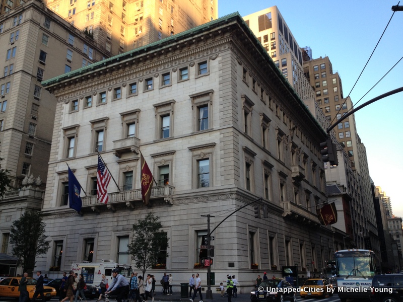 Metropolitan Club, one of NYC's oldest private clubs, designed by Stanford White.