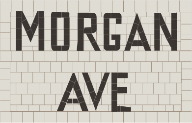 Morgan Avenue-New York Transit Project-Mosaic-Adam Chang-NYC