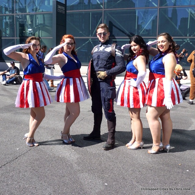 NYCC-New York Comic Con-Untapped Cities-Chris Inoa-Captain America-Cosplay-Javits Center