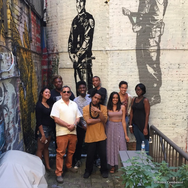 Sargent’s Daughters-Cre8tiveYouThink-Artschool Without Walls-Lower East Side-Secret Black Lives Matter Mural-NYC