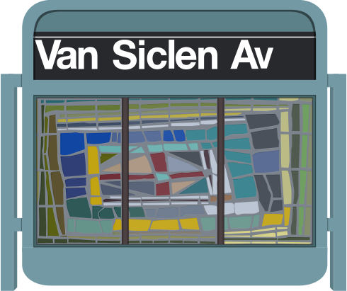 Van Siclen Avenue-New York Transit Project-Mosaic-Adam Chang-NYC