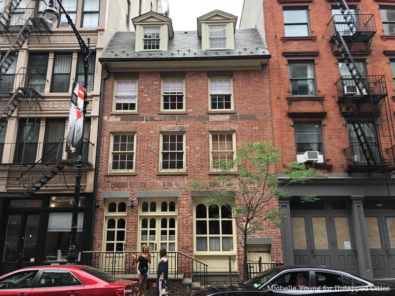 273 Water Street, a brick home that was the site of a wicked South Street Seaport tale, that of the rat pit killings!