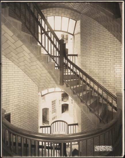 Stairs at the Vanderbilt Model Tenements-Wurts Brothers-NYC