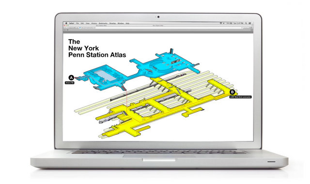 NY Penn Station Atlas-John Schettino-Fun Maps-NYC.24 PM