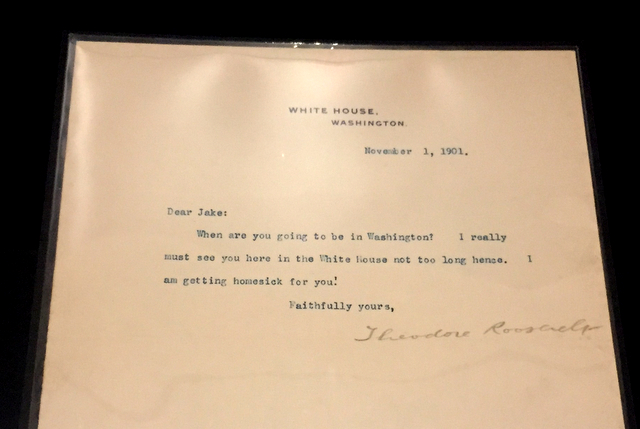 Teddy Roosevelt-Letter to Jacob Riis-Museum of the City of New York-Revealing New York's Other Half-NYC-001
