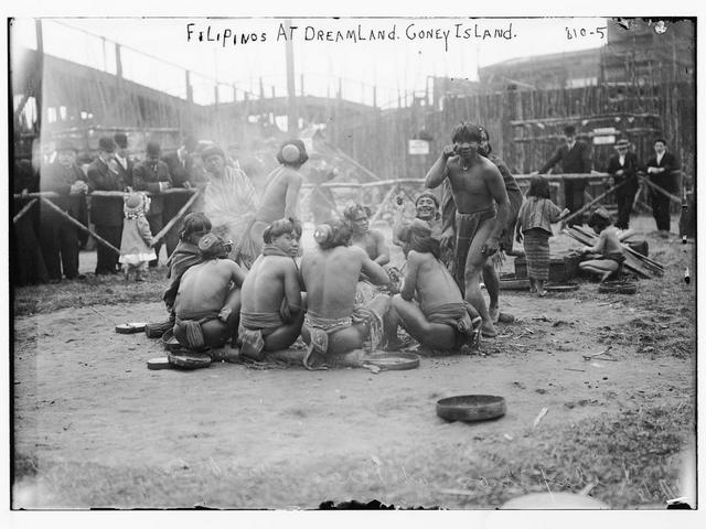 15 Former Bizarre Attraction's of NYC's Coney Island_Ignorrote Village_1905_Untapped Cities_NYC_Stephanie Geier