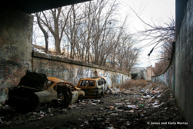 Abandoned Port Morris Train Track Line-Bronx-St Mary's Tunnel-James Karla Murray-Photography-NYC-35