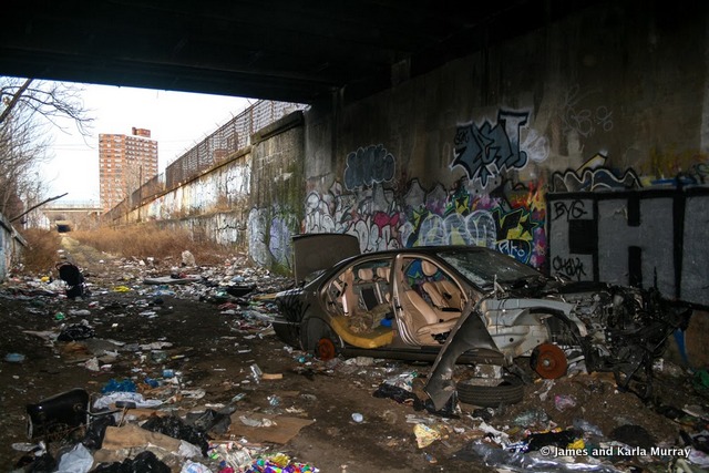 Abandoned Port Morris Train Track Line-Bronx-St Mary's Tunnel-James Karla Murray-Photography-NYC-39
