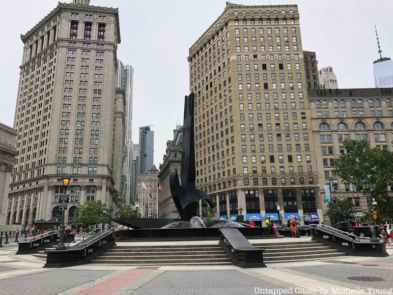 Foley Square in Manhattan was the site of one of NYC's free Black communities