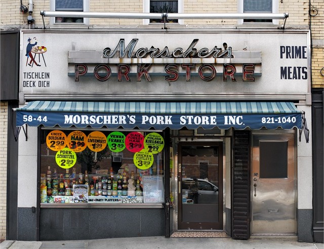 Photographing New York's Endangered Mom and Pop Stores_Morscher's Pork Store_Ridgewood_Queens_NYC_Untapped Cities_Stephanie Geier