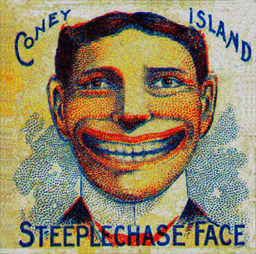 The Top 25 Secrets of NYC's Coney Island_Steeplechase face_logo_Brooklyn_NYC_Untapped Cities_Stephanie Geier