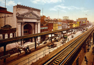 3rd Avenue elevated on Bowery