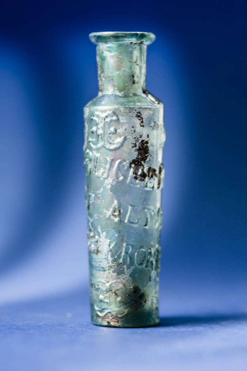 50 Bowery-Elixir of Long Life-Glass Vial-Archeological Finds-NYCjpg