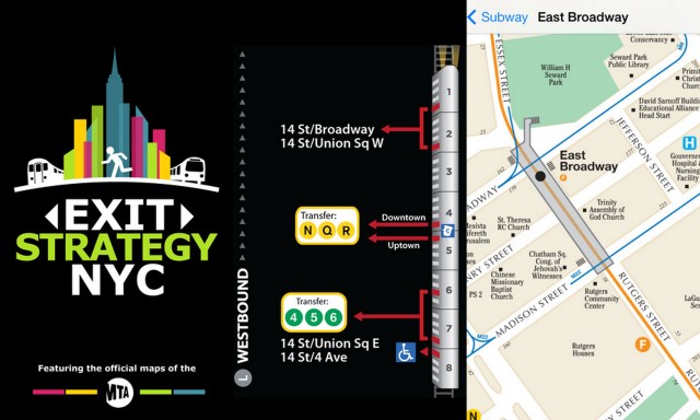 Exit Strategy NYC App-Screen Shots