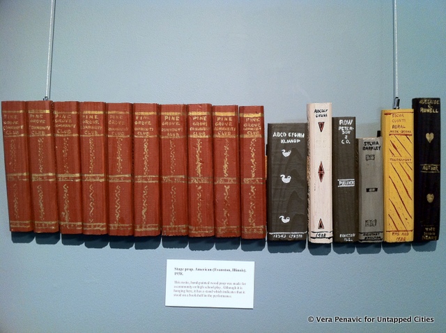 fake book decoration-Grolier Club-NYC-Untapped Cities-Vera Penavic