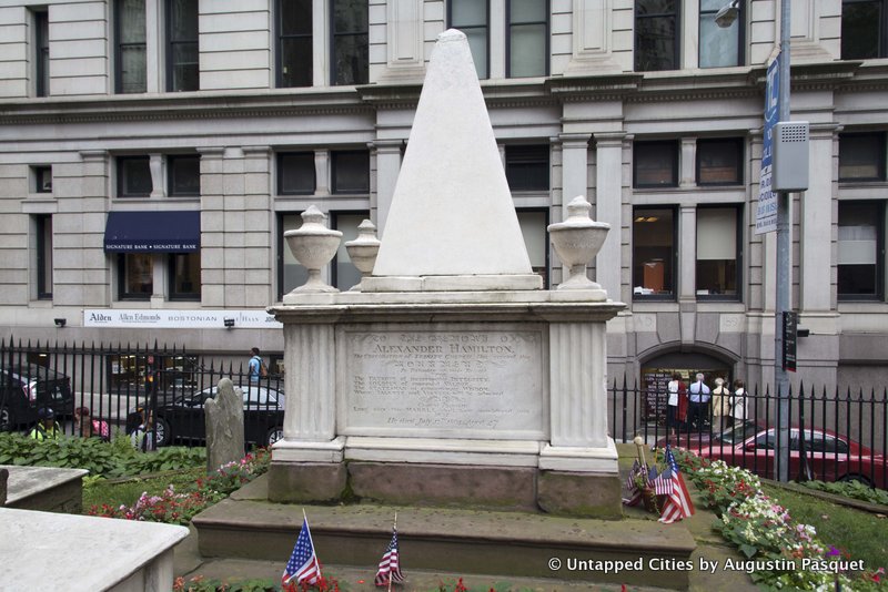 Alexander Hamilton's tomb