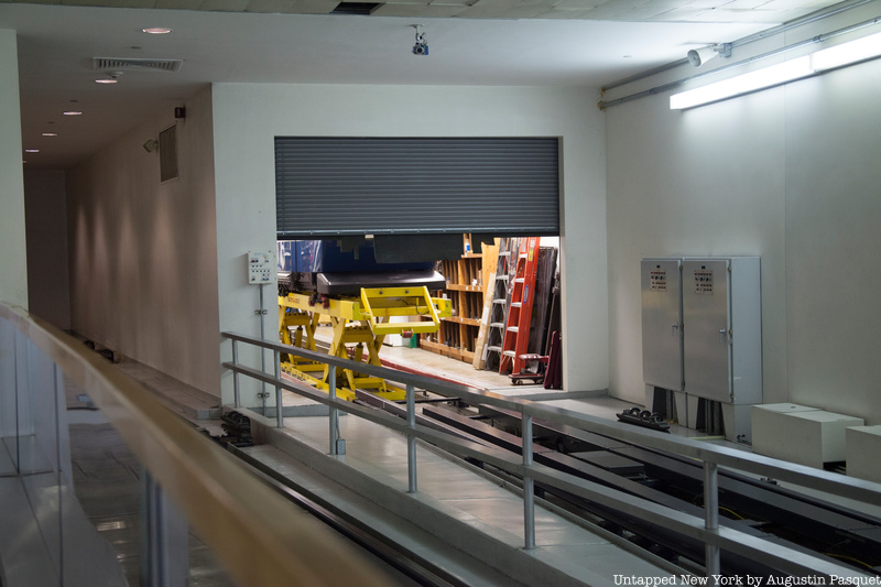 Storage and maintenance garage of U.S. Capitol subway