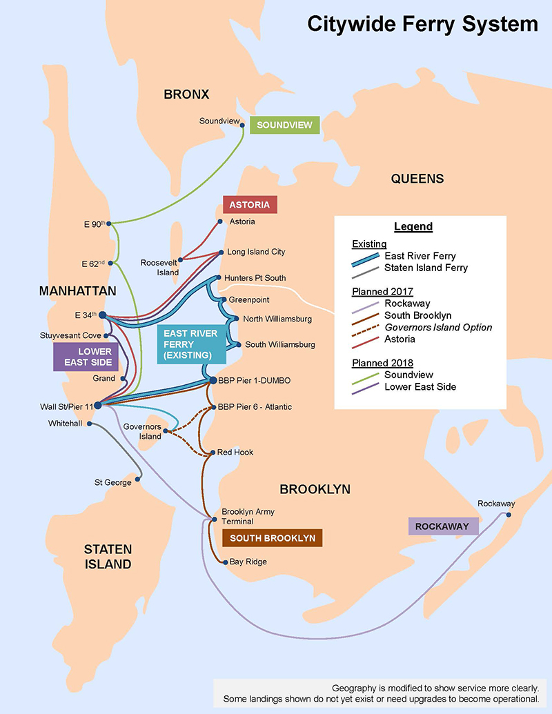 Five Borough Ferry-Map-Updated-2015-Hornblower-NYC