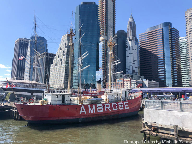 About the 1908 Lightship Ambrose - South Street Seaport Museum