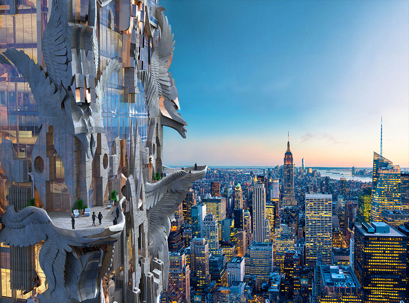 rendering of a skyscraper on 57th Street