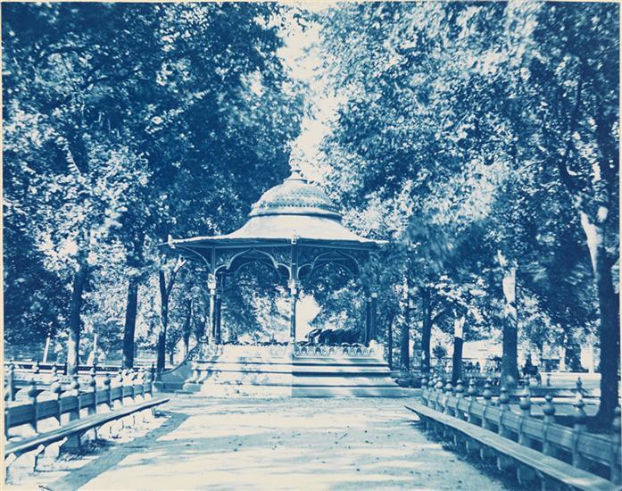 Central Park-Augustus Hepp-Blue Cyanotype Large Format Photo-Museum of the City of NY-NYC-6