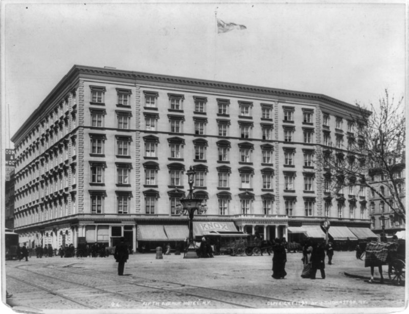 Fifth Avenue Hotel-VIntage PHOtography-23rd Street-Madison Square Park-International Toy Center-Eataly-NYC