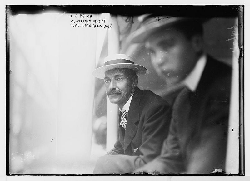 John Jacob Astor IV-Train-Vintage Photograph-George Grantham-NYC-2