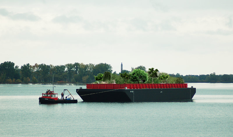 Swale-Floating Edible Farm Forest-Mary Mattingly-Biome Arts-NYC