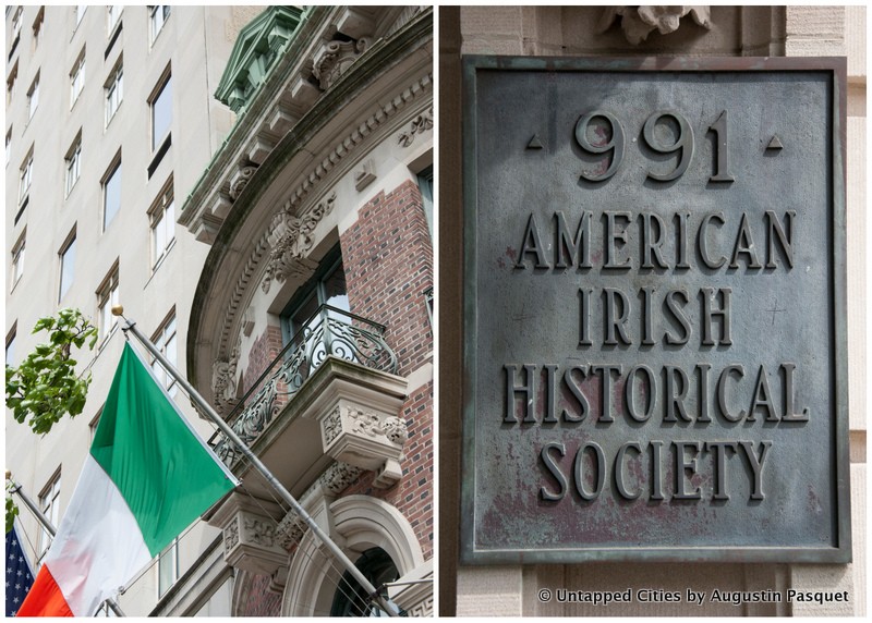 American Irish Historical Society-Headquarters-AIHS-991 Fifth Avenue-Townhouse-80th Street-Mary King Townhouse-NYC